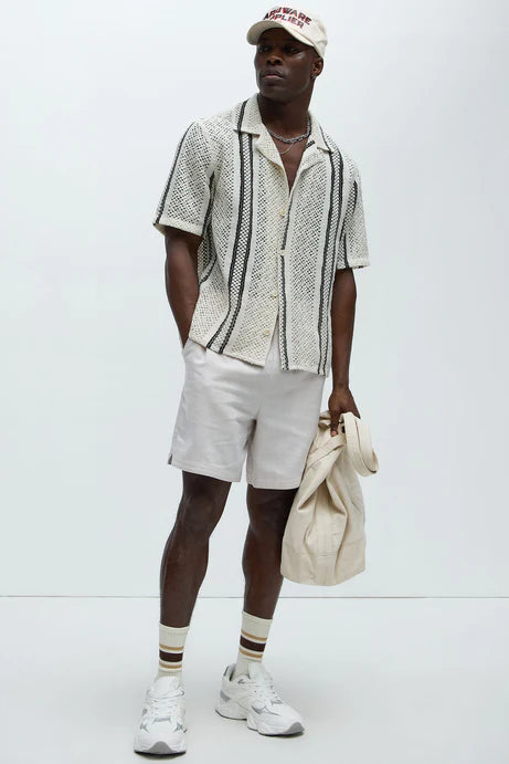 Chemise Flashbacks - Blanc/Noir