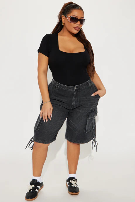 Body double couche Devyn - Noir