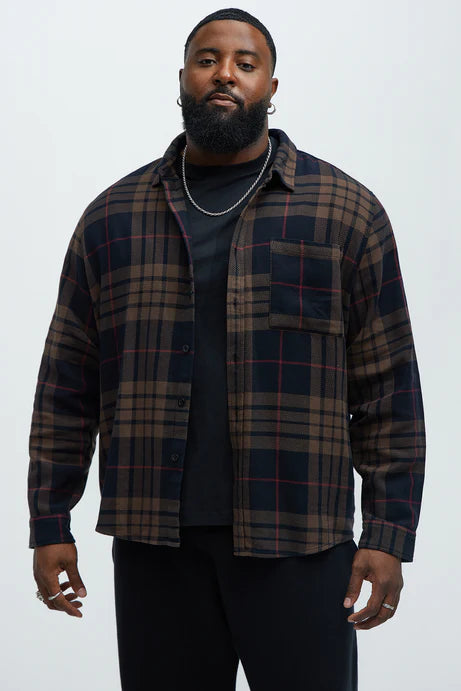 Chemise à carreaux Yeah Right - Multicolore