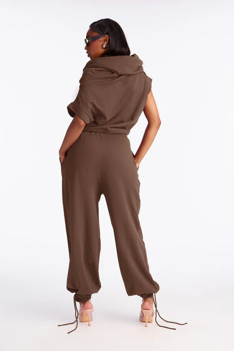 Ensemble de pantalon de jogging Alexa - Moka