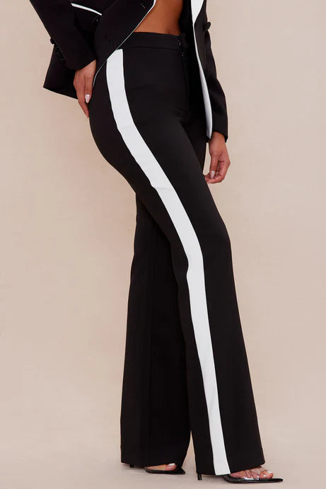 Ensemble de costume double - Noir/Blanc