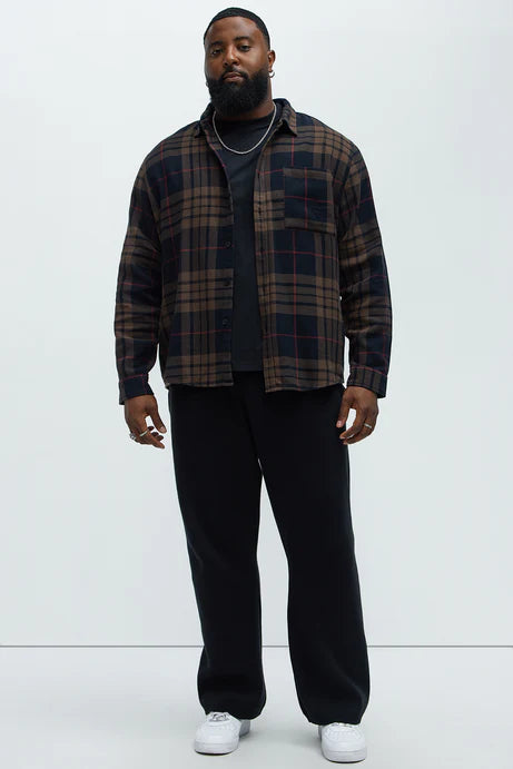 Chemise à carreaux Yeah Right - Multicolore