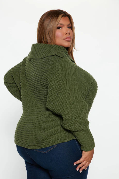 Pull polo confortable à col côtelé - Hunter