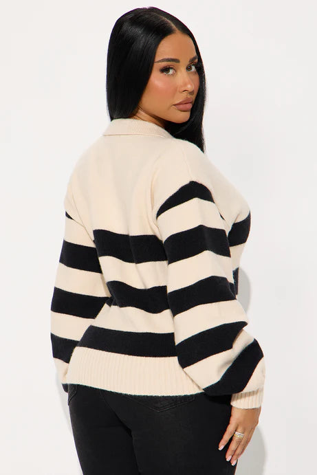 Pull rayé A Daily Thing - Noir/combo