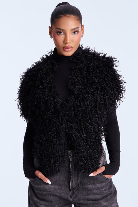 Foulard So Shaggy Body - Noir