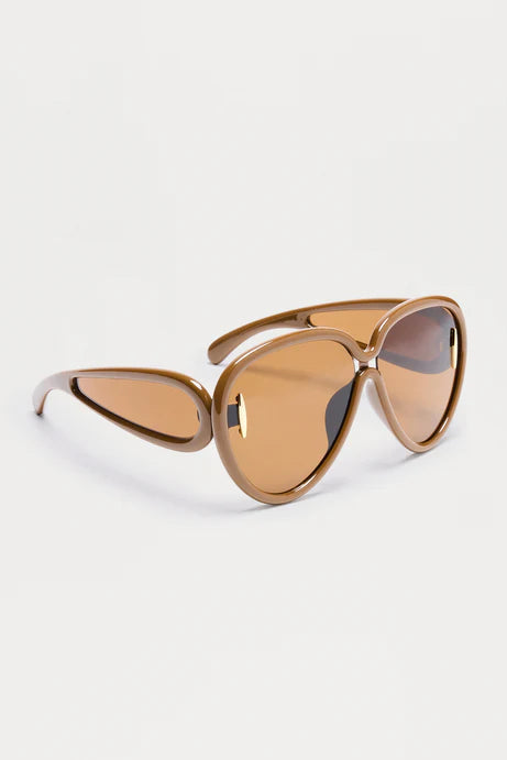 Just Keep Watch Lunettes de soleil - Marron