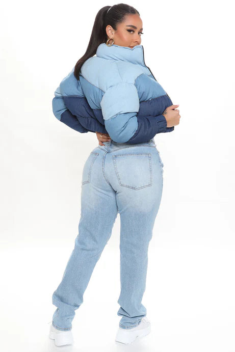 Doudoune Stay In Your Lane - Bleu/combo