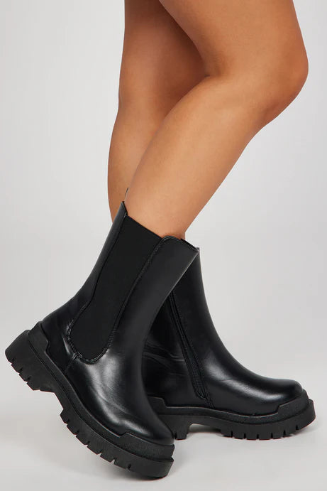 Bottes Chelsea Living Life - Noir