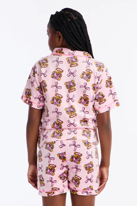 Ensemble court Mini Born To Snuggle - Rose