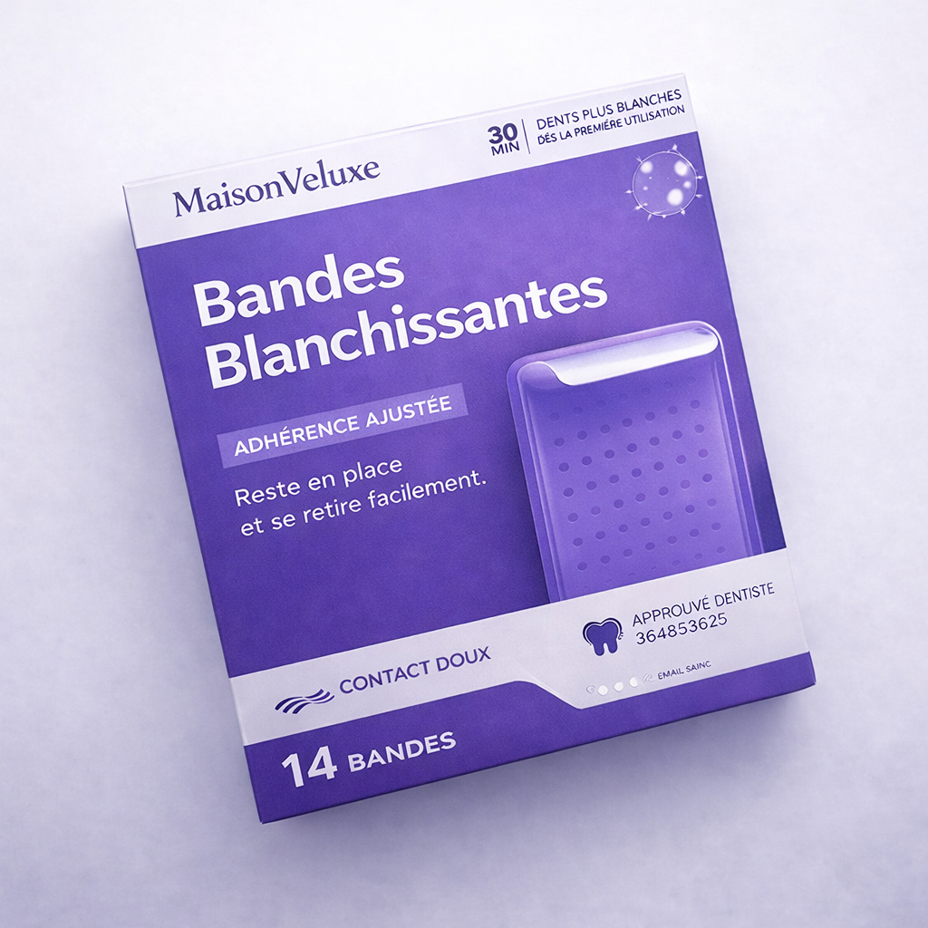 Maison-Veluxe™ – Bandes blanchissantes violettes