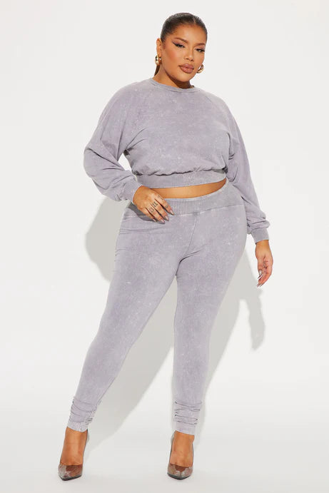 Ensemble de pantalon Keep It Go - Gris