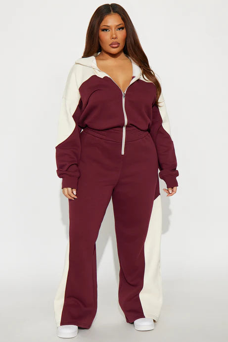 Combinaison polaire Snooze Mode - Bourgogne/combo