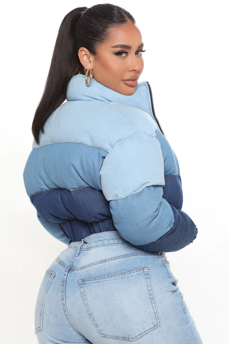 Doudoune Stay In Your Lane - Bleu/combo