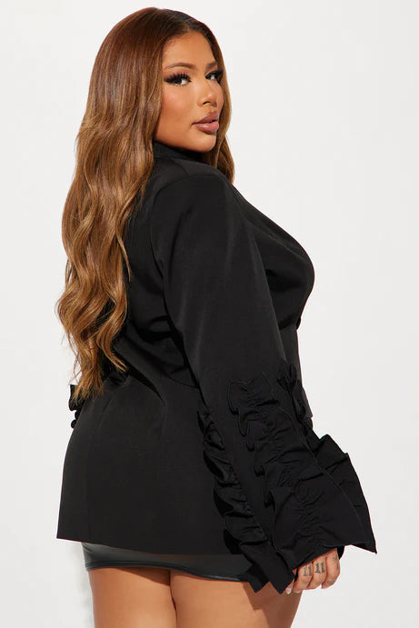 Blazer Une Nuit En Espagne - Noir