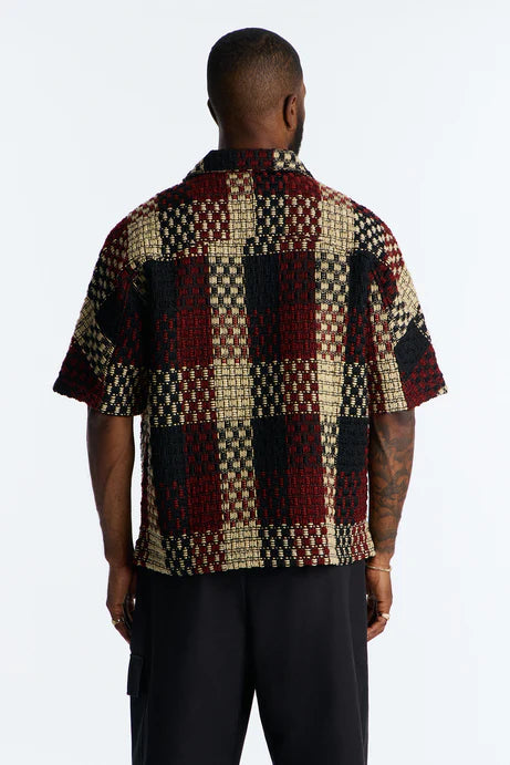 Chemise zippée Beverly Tweed - Marron