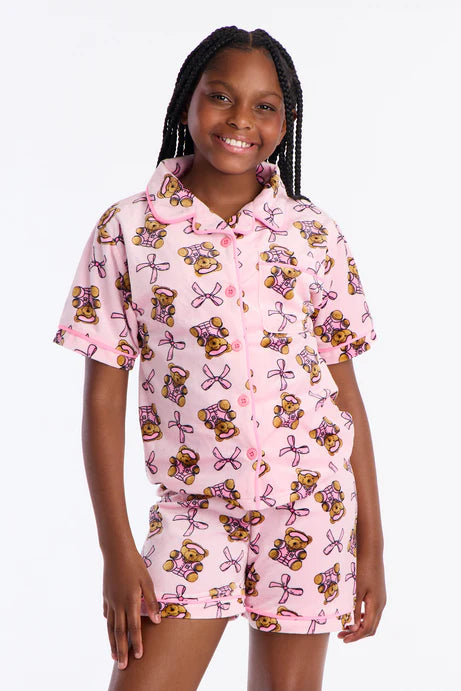 Ensemble court Mini Born To Snuggle - Rose