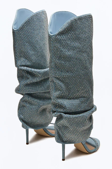 Bottes en jean Steve Madden Ravine - Denim