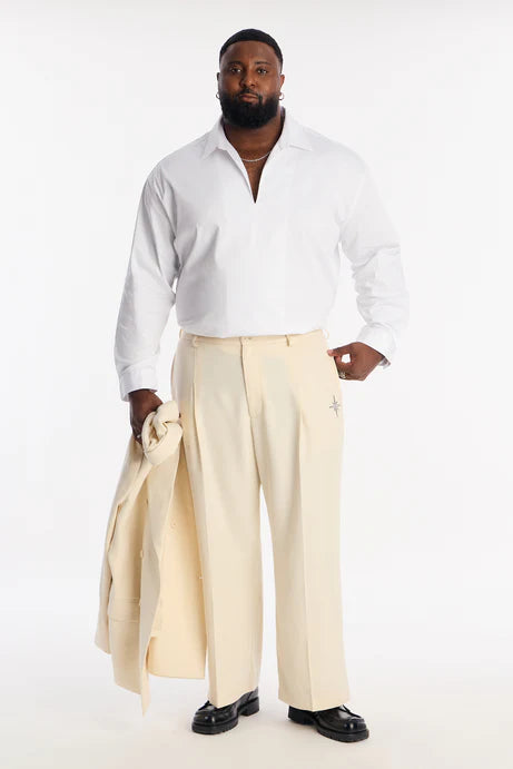 Chemise Lumina Essential Relaxée - Blanc