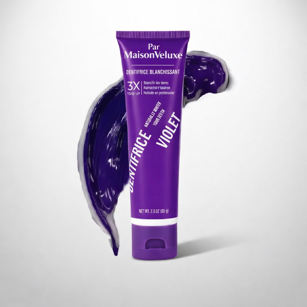 Maison-Veluxe™ Dentifrice Violet Blanchissant