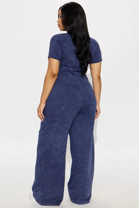 Ensemble de pantalons Saint Baby Tee - Marine