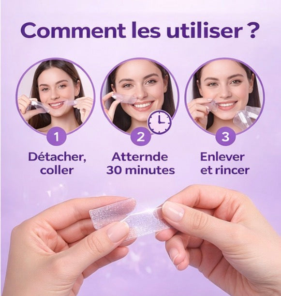 Maison-Veluxe™ – Bandes blanchissantes violettes