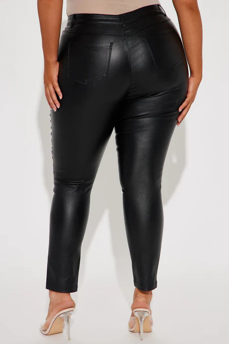 Pantalon taille haute Sammie - Noir