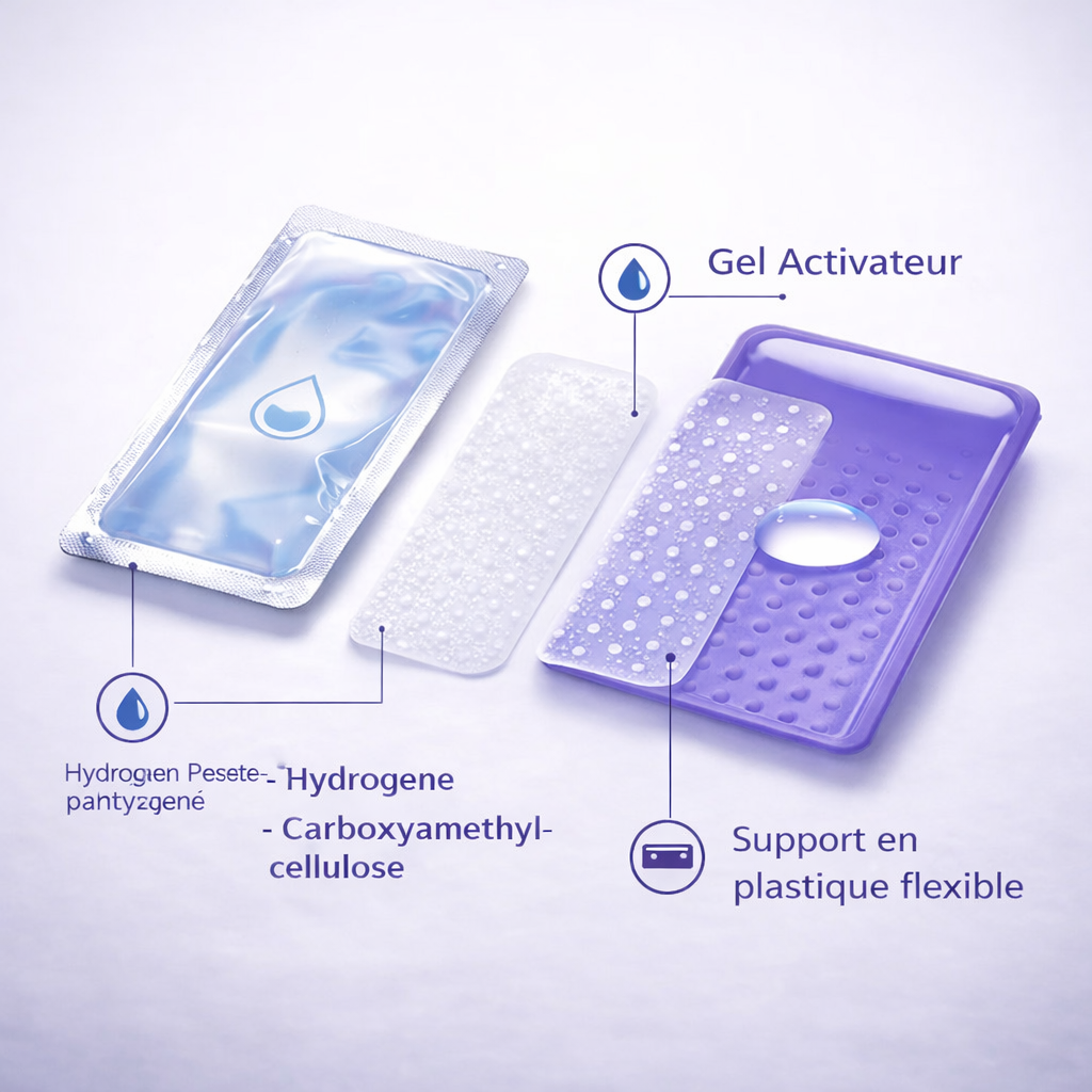 Maison-Veluxe™ – Bandes blanchissantes violettes