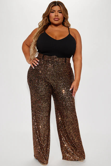 Combinaison à paillettes étoiles la plus brillante - Bronze