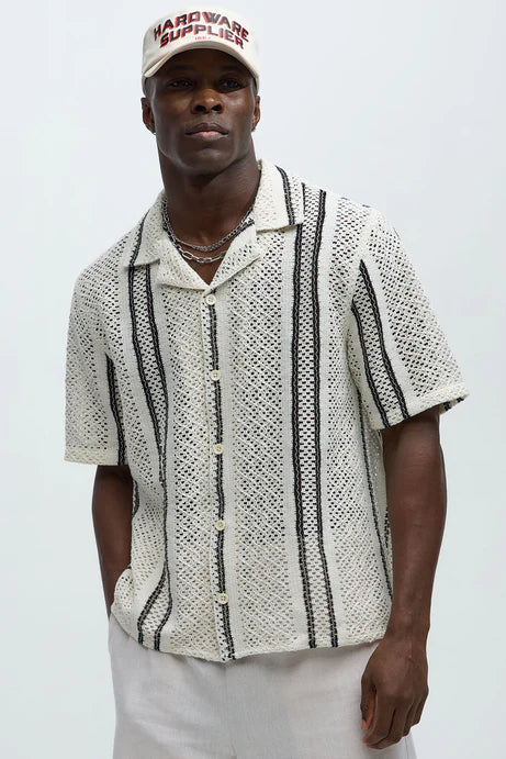 Chemise Flashbacks - Blanc/Noir