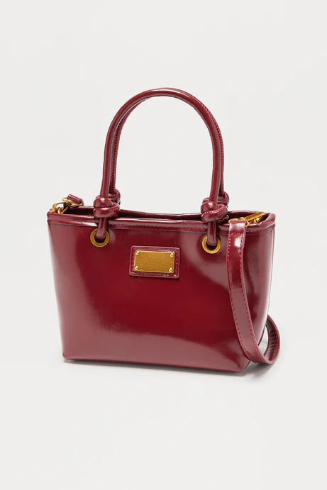 Sac à main Satchel Tell Me More - Bourgogne