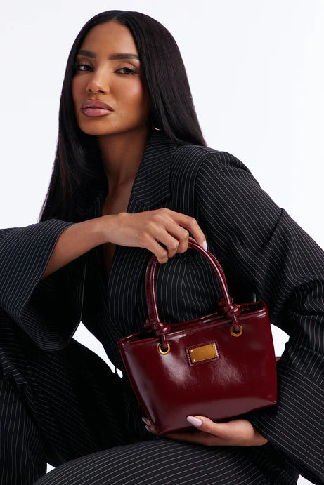 Sac à main Satchel Tell Me More - Bourgogne