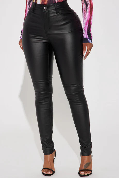 Pantalon taille haute Sammie - Noir