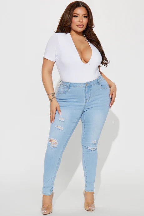 Body doublé Take The Plunge - Blanc