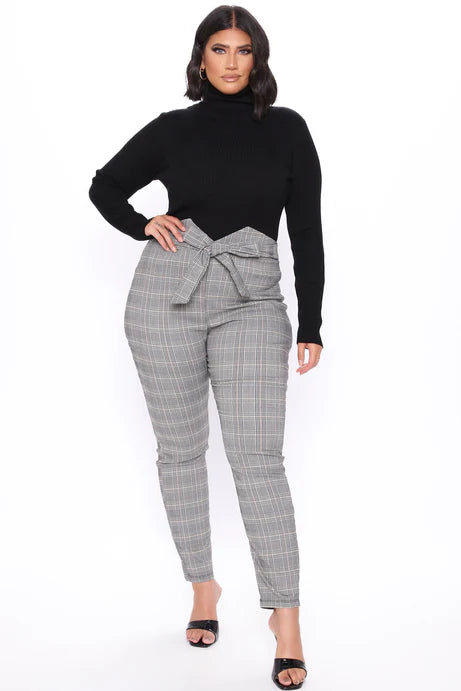 Pull à col roulé Tara - Noir