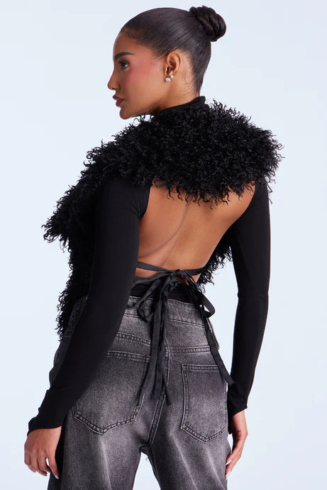 Foulard So Shaggy Body - Noir