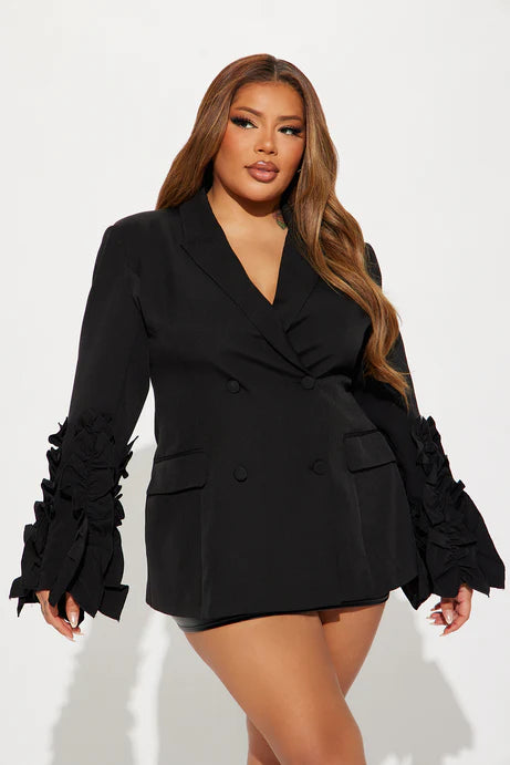 Blazer Une Nuit En Espagne - Noir