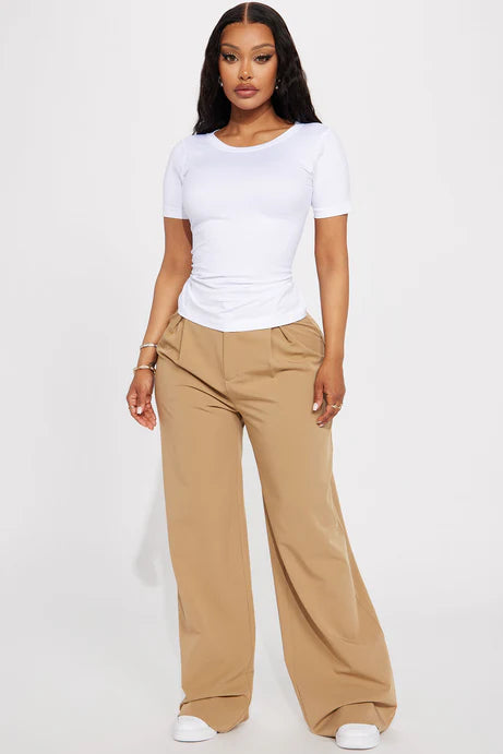 T-shirt sans couture Mila - Blanc