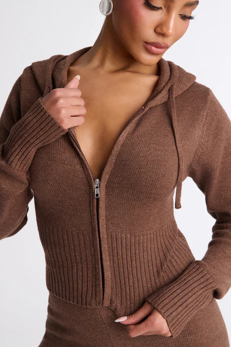 Ensemble de pantalons de pull CozyCash - Châtaignier