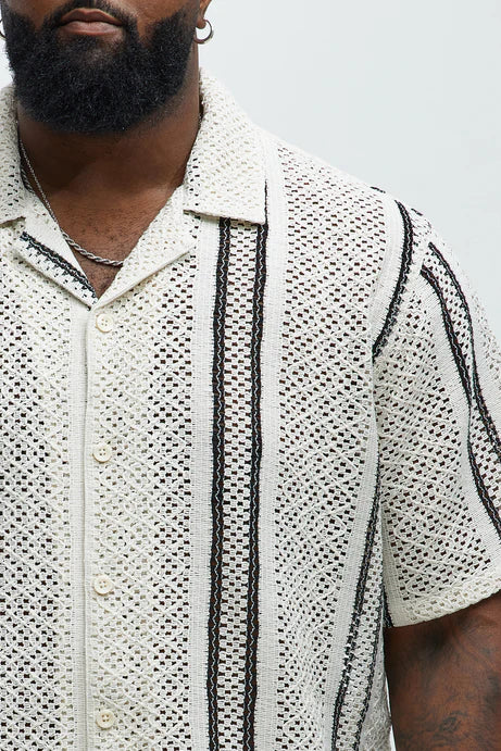 Chemise Flashbacks - Blanc/Noir