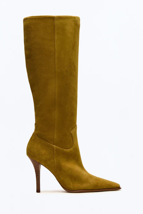 Bottes en daim Steve Madden Wescot - Olive