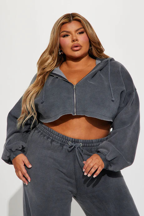 Ensemble de pantalon polaire On The Go - Charbon de bois