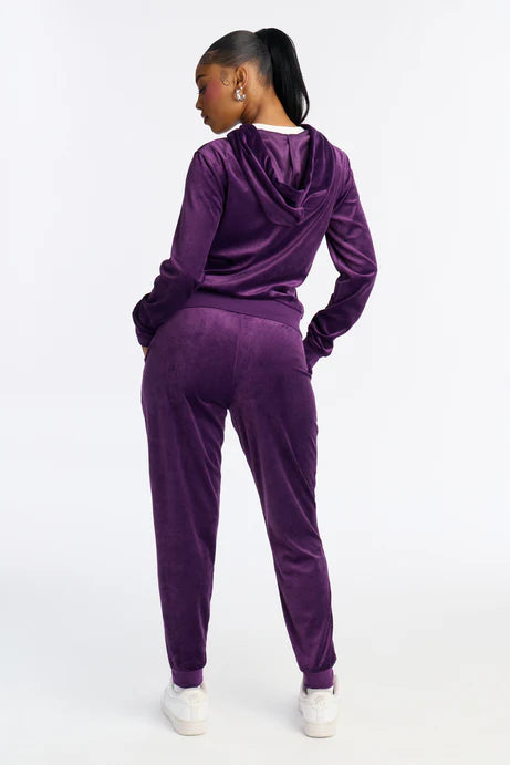 L'ensemble original de velours Trendsetter - Prune