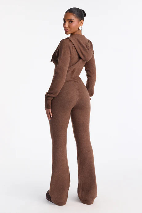 Ensemble de pantalons de pull CozyCash - Châtaignier