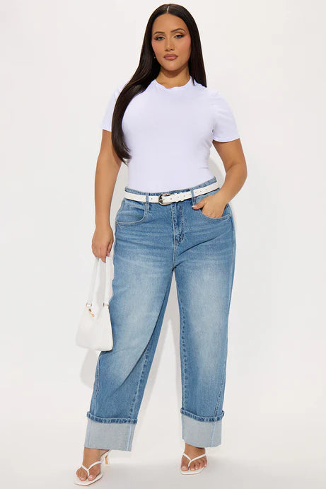 Body à manches courtes Cambria - Blanc