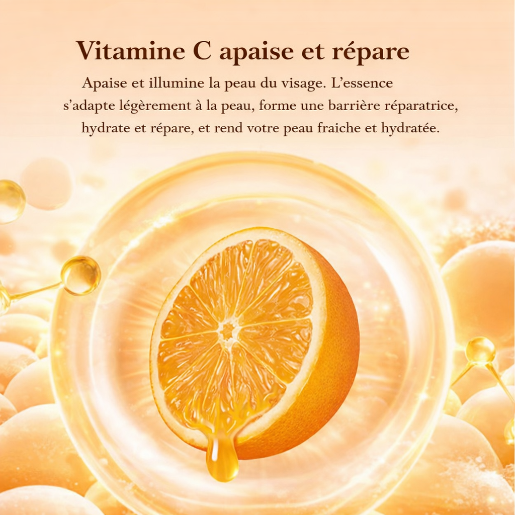 Maison-Veluxe™ Masques de Nuit Éclat Vitamine C (30 pièces)